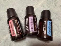 dōTERRA ゼラニウム クラリセージ イランイラン 3本セット dōTERRA ゼラニウム クラリセージ イランイラン 3本セット - メルカリ