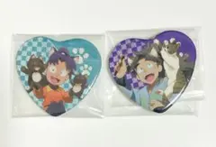 竹谷八左ヱ門 きり丸 ハート缶バッジ ナンジャタウン