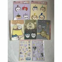 ちいかわ キャンドゥ クリアファイル/ギフトタグ/ぷくっとシール 計7点