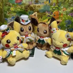 ポケパークカントー 満喫6点(おまけ付)ピカチュウ イーブイ限定