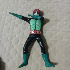 仮面ライダー 旧1号 ソフビ 当時物 ミニ 石森プロ 毎日放送 東映 刻印