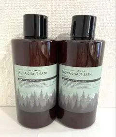 【新品4本】SIONA SAUNA & SALT BATH Woodland SIONAシオナ サウナ＆ソルトオイル ウッドランド480ml×2本 - メルカリ