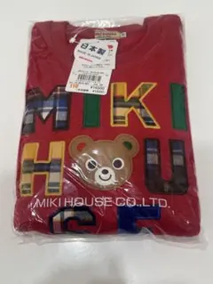 【新品未使用・未開封】MIKI HOUSE トレーナー 110cm レッド