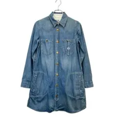 古着 Lee レディース デニムシャツワンピース Mサイズ 0178