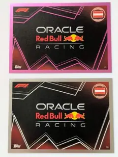レッドブル　ロゴカード　２枚セット【F1 Turbo Attax 2023】