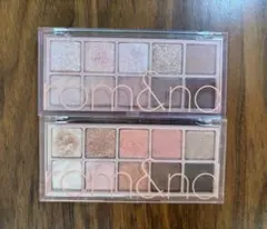 rom&nd アイシャドウパレット2個セット