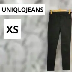 SF198KM/UNIQLOJEANS/スキニージーンズ/ブラック/レディース