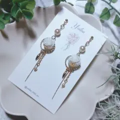 ✾水引✾ピアス/イヤリング