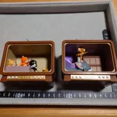 照明やや暗い トムとジェリー クラシックモーメントジオラマフィギュア2