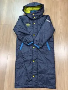 Umbro ベンチコート ネイビー England 90s 90s 90年代 アンブロ ジャケット ネイビー 紺│ヴィテージ古着屋