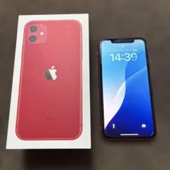 Apple iPhone 11 (PRODUCT RED) 本体