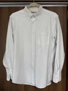 UNIQLO スーパーノンアイロン スリムシャツ ボタンダウン M