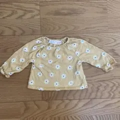 ZARA花柄 長袖トップス 3-6ヶ月用68cm