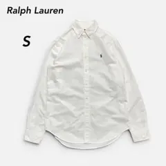 Ralph Laurenラルフローレン　オックスフォードボタンダウンシャツ　白S