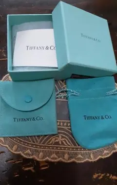 Tiffany & Co. ギフトボックスとポーチ 3点セット