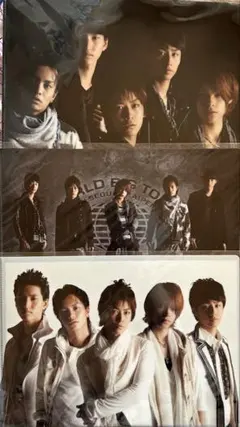 KAT-TUN WORLD BIG TOUR クリアファイルセット