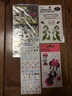 ディズニーデコステッカー4枚セット