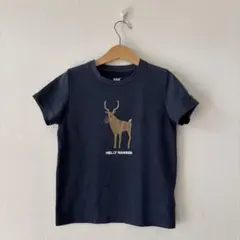 HELLY HANSEN Tシャツ ネイビー 120