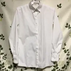 メ(^ ^)y【美品】ORIHICA レディース 白 長袖 シャツMサイズ