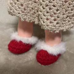 111)メルちゃん　レミちゃん　ソランちゃんショートブーツ／ハンドメイド