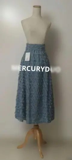新品タグ付MERCURYDUO泉里香さん着用アイテムカットジャガードスカート