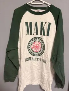 Maki ラグラン Tシャツ バンドTシャツ - メルカリ