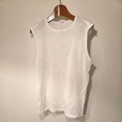 DRESSTERIOR ドレステリア ホワイト ノースリーブ M インナーシャツ