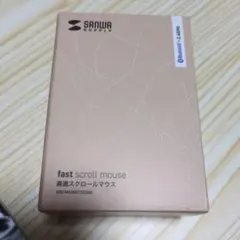 【新品】サンワサプライ　高速スクロールマウス　400-MAWBT203BG
