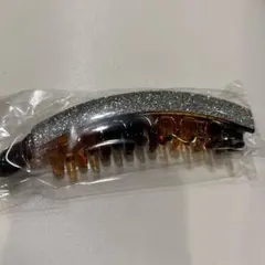 【新品】バナナクリップ Lサイズ（約13cm） ヘアアクセ　ラインストーン