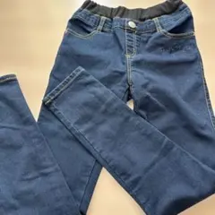 子供用ダークブルー長ズボン150