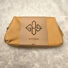 【未使用品】ANAx Ettinger London イエローアメニティポーチのサムネイル