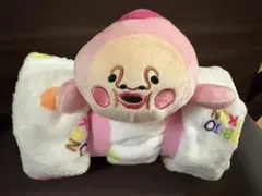 ★こびとづかん★かくれももじり ぬいぐるみ付きフリースブランケット新品