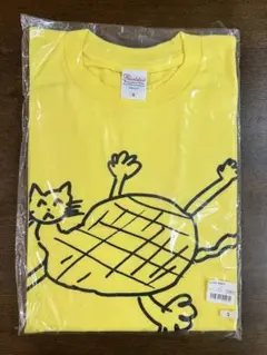 イエローTシャツ　Sサイズ　アート！アート！アート！