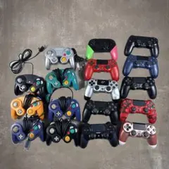 ゲームコントローラー まとめ売り PS4 Switch Pro 17点 ジャンク