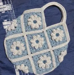 早い者勝ち‼️ハンドバッグ❤️プクプクグラニーバッグ❤️ハンドメイド