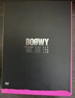BOØWY "GIGS" BOX DVD 8枚組