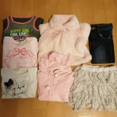 ☆メゾピアノ他7点☆キッズ女の子用☆130サイズ☆7点セット品☆