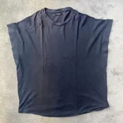 ZARA ザラ　Tシャツ　タンクトップ　メンズ　無地Tシャツ 黒Tシャツ