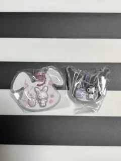 サンリオキャラクターズ　パッケージチャーム&チョコボーロ　チャーム2点セット