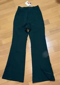 ERIMUS ダークグリーン フレアパンツ Mサイズ