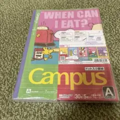 スヌーピー キャンパスノート 5冊セット