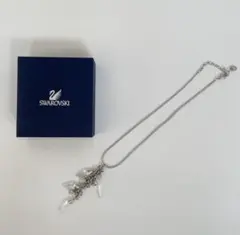 【Swarovski 】シルバークリスタルネックレスのサムネイル
