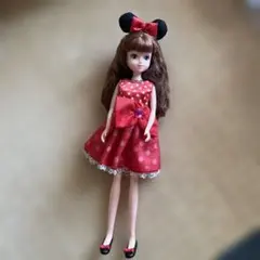 リカちゃん ミニーマウス衣装 人形本体