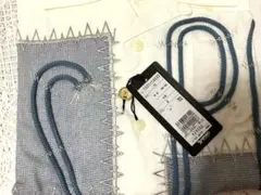 再値下　新品未使用　デザインシャツ　SUPERIORオフホワイト　46 M 半袖