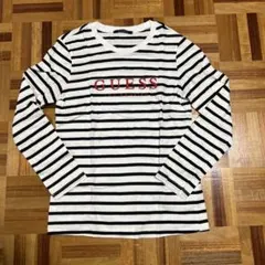GUESS ストライプ柄 長袖Tシャツ Sサイズのサムネイル