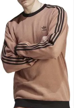 希少 adidas アディカラー クラシックス ワッフル クルーネック