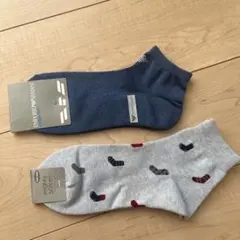【新品】エンポリオアルマーニ＆タビオ　　メンズ靴下　25-27cm