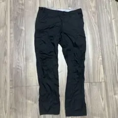 ブラック ワークパンツ ロールアップ可能のサムネイル