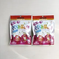 UHA味覚糖 さくらんぼの詩 キャンディ 2袋セットのサムネイル