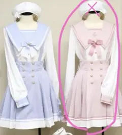 amavel ブラウス　スカパン　セット